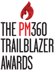The PM360 Trailblazer Awards logo